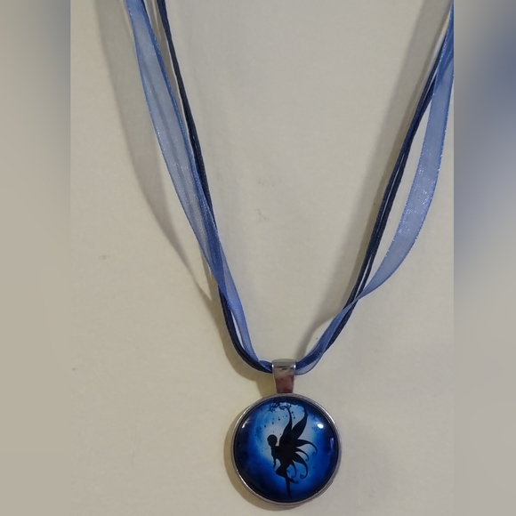 Midnight Blue Fairy Pendant - Picture 8 of 9